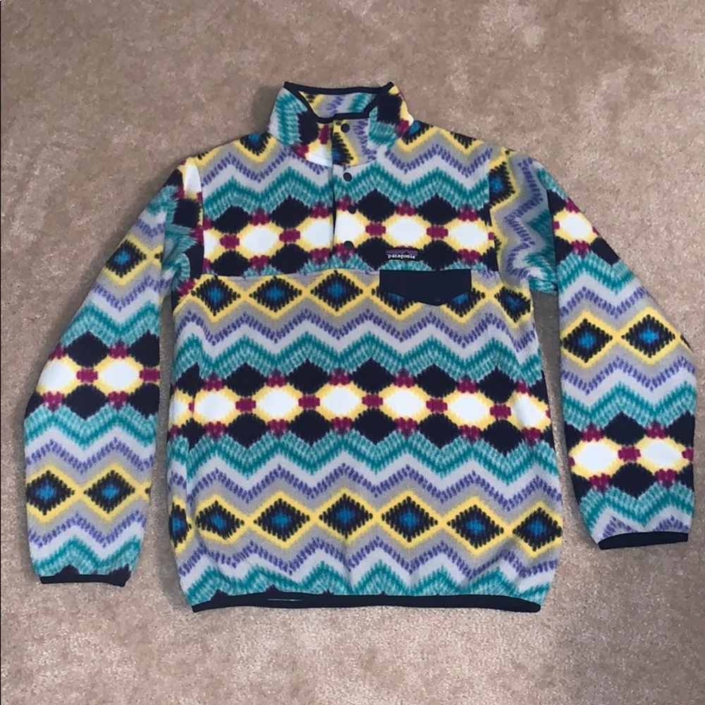 Women’s S Patagonia Synchilla Snap-T Pullover